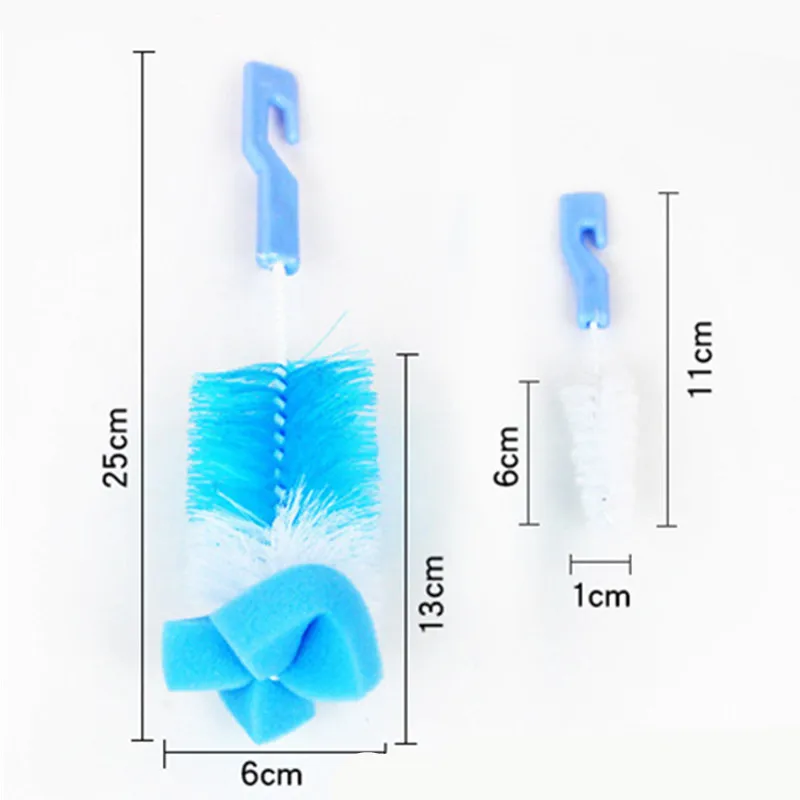 Щетки для кормления бутылок щетка соски молока чашки 360 градусов губка