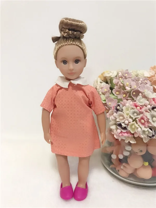 15 см мини-кукла, игровой дом, кукла, игрушка, Детская Коллекция подарков на день рождения - Цвет: sew defect