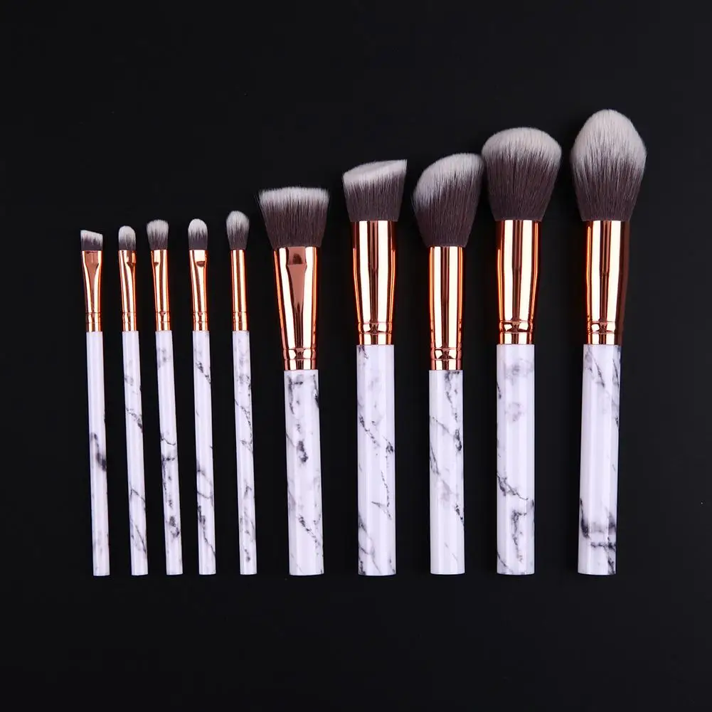 Набор кистей для макияжа 10 шт. | Красота и здоровье