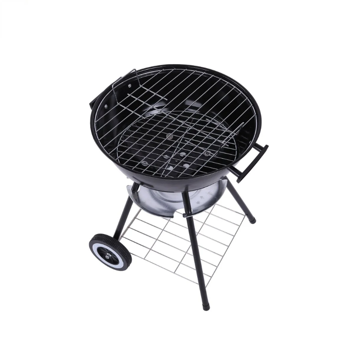 

Hot sale Outdoor charcoal grill barbecue with wheels
