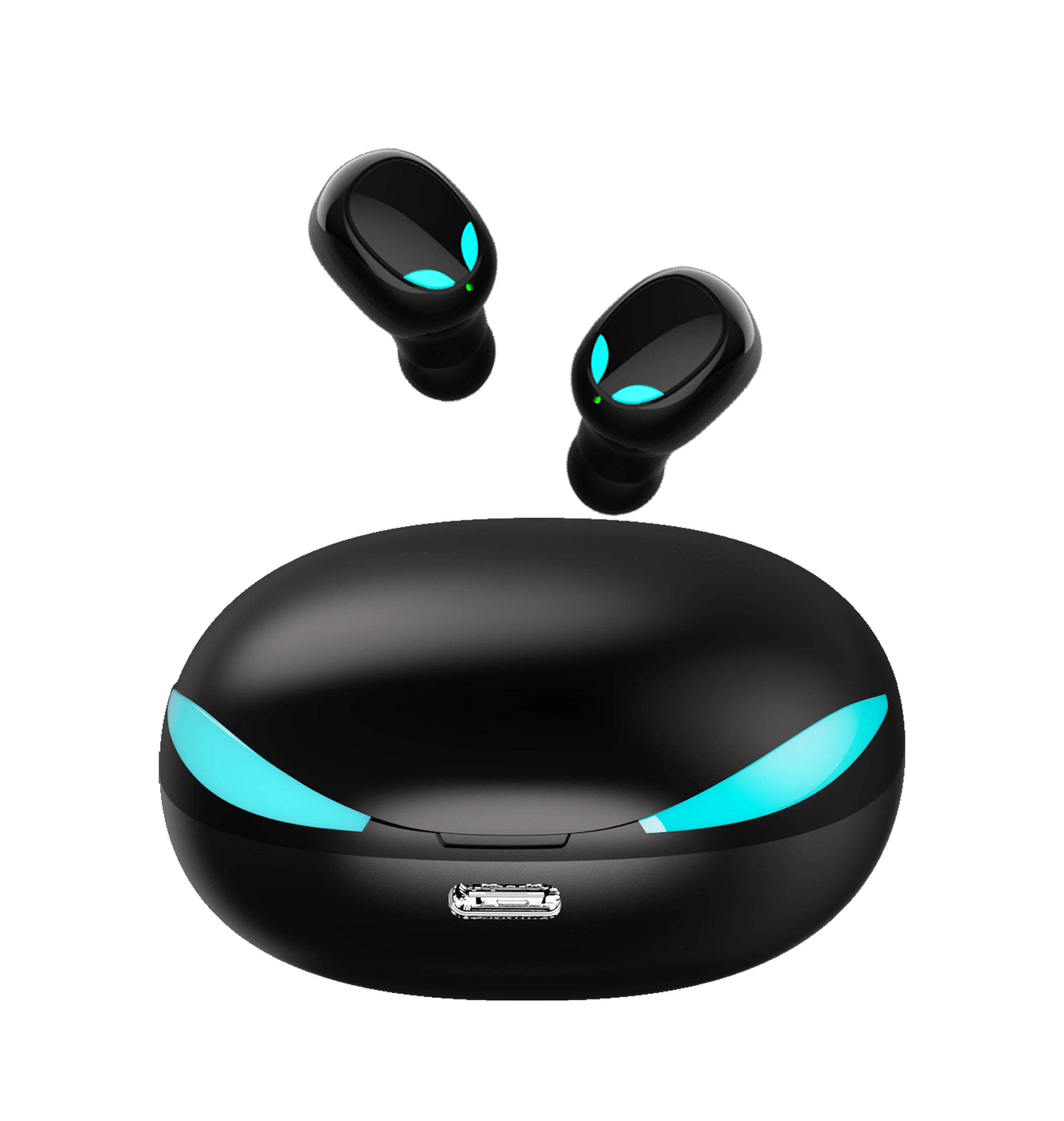 

Savioke S11 Wireless Bluetooth 5.0 Headphones sports Earbuds Earphone mini Games Headset with charging bin for all smartphone