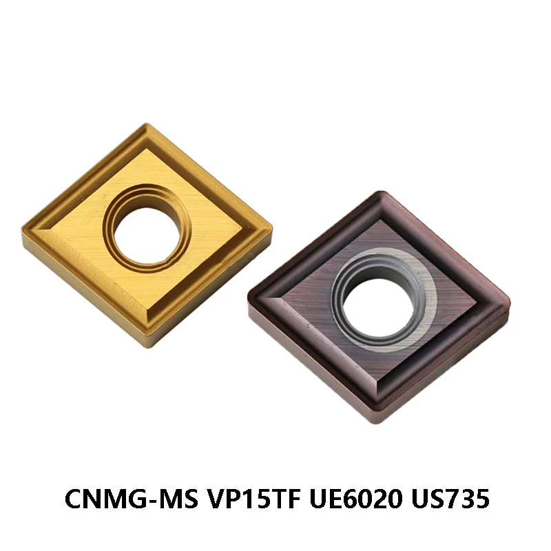 

Original 10pcs CNMG120404-MS CNMG120408-MS CNMG120412-MS MP735 UE6020 US735 VP15TF Carbide Inserts Lathe Tools Cutter