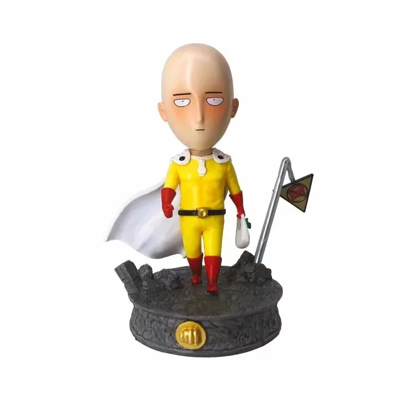 ONE PUNCH MAN 2019 новой версии Qiyu учитель Buys прямо сейчас овощи лысый Cape18CM ПВХ GK Статуя