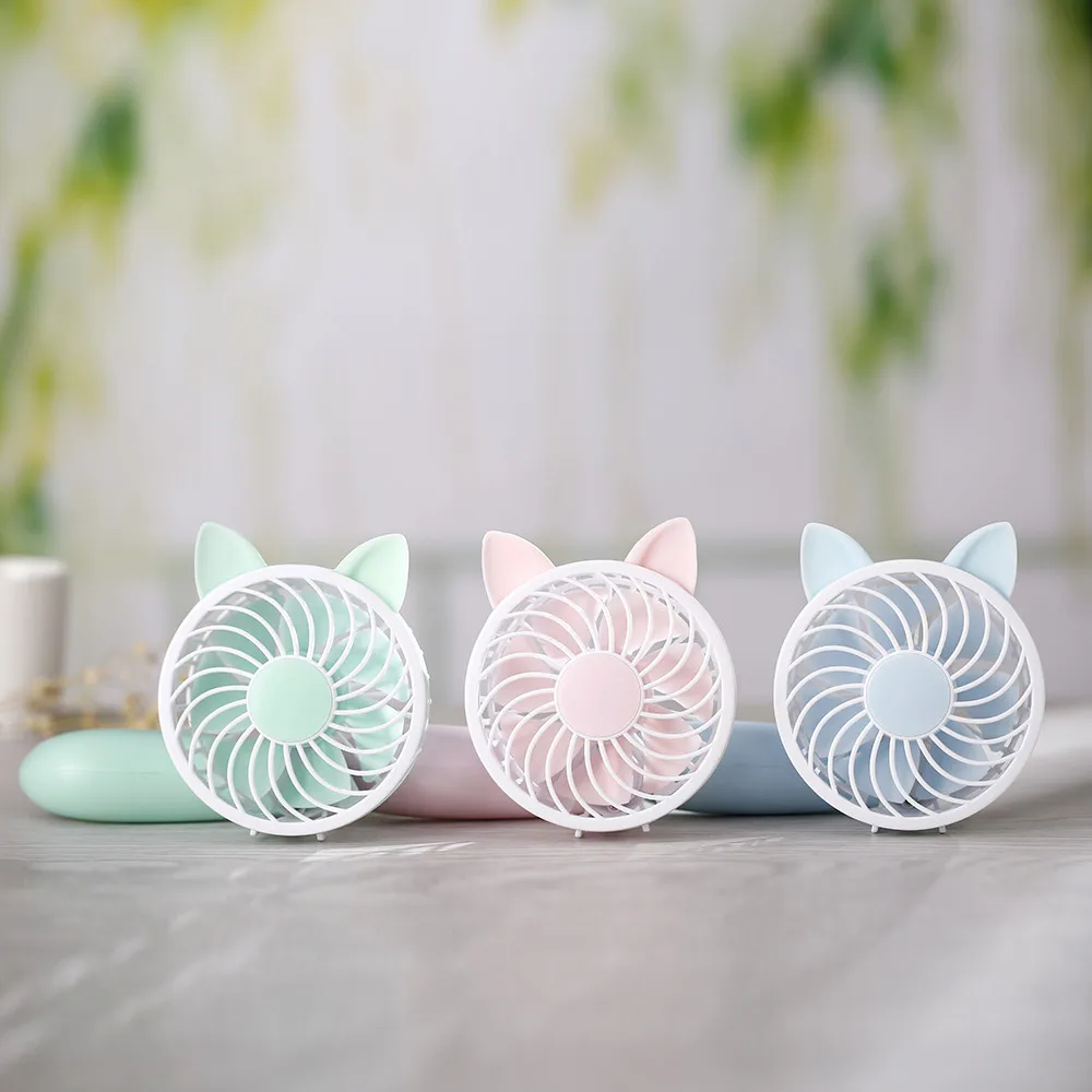 USB Настольный вентилятор электрический перезаряжаемый для дома и сада life
