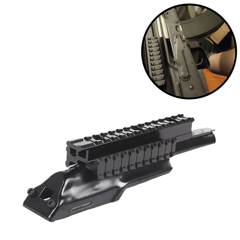 

WEEWOLVES AK47 AK Tri-rail интеграл рельса приемник с креплением верхняя крышка прицела планка Вивера база для охоты