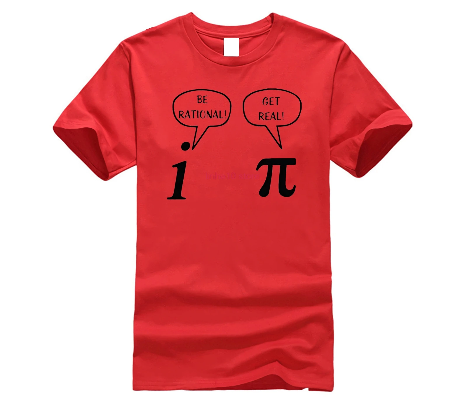 Летний стиль будьте рациональны реальны! Футболка с надписью Maths Science Geeky Funny Joke Pun