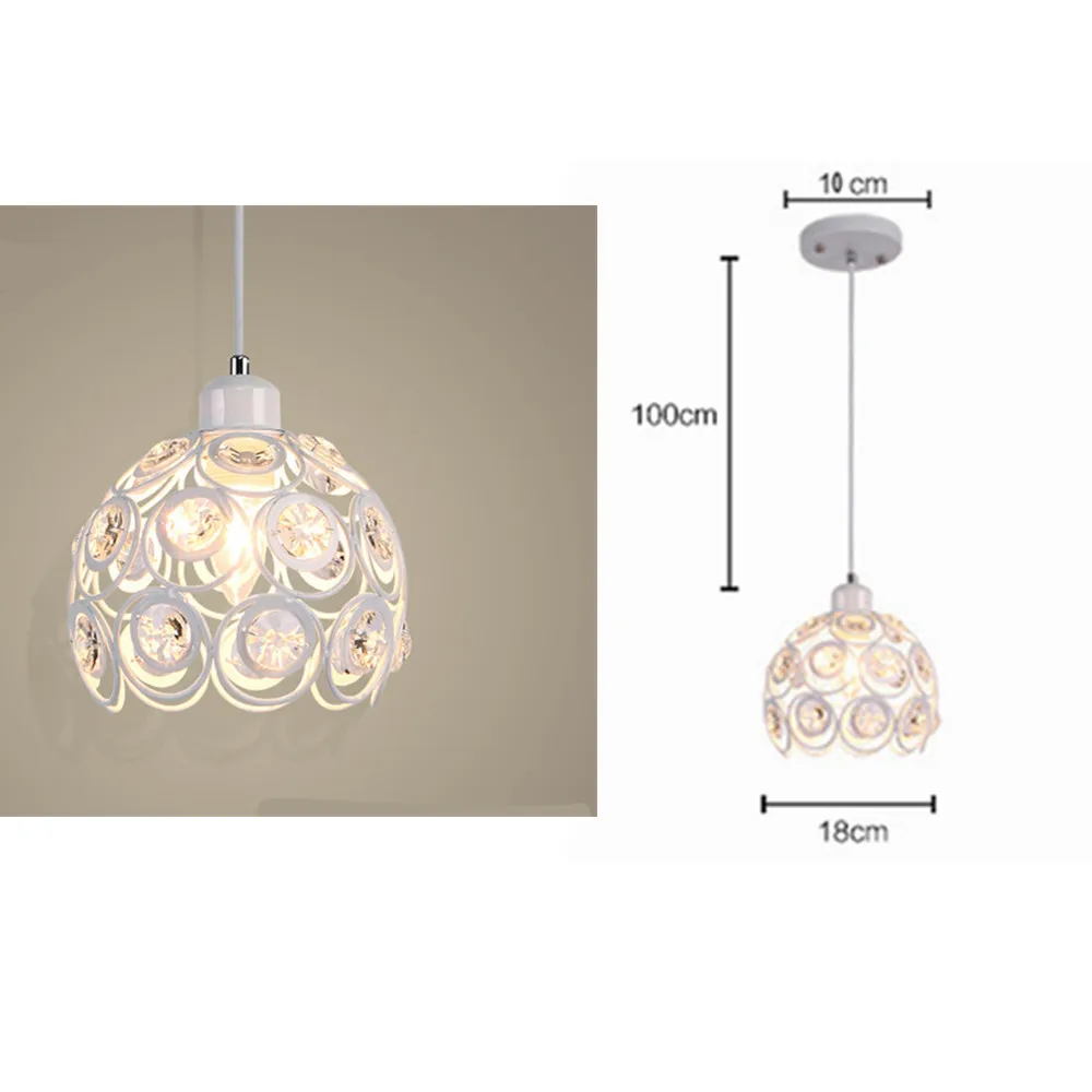 SOLLED Хрустальная в стиле модерн потолочный светильник подвесной кулон для