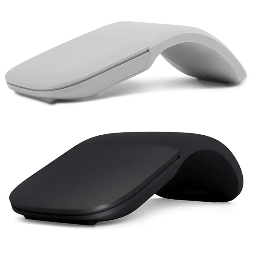 

4.0 Wireless Silent Touch Folding Mouse 2.4GHZ Wireless Connection Ultra-thin Optical Mouse For Home Office Use