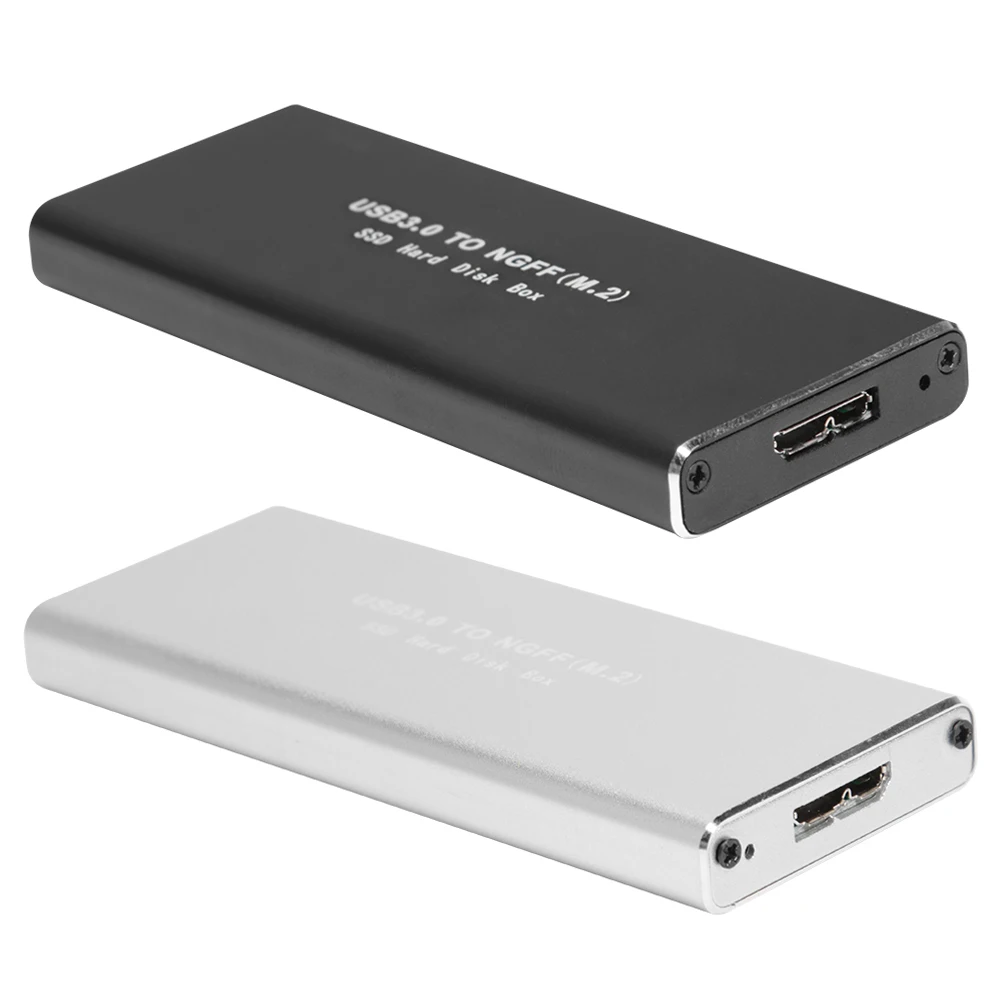

SSD External Enclosure Disk Case Box USB 3.0 M.2 NGFF Box Adapter Solid State Drive Disk External Hard Disk for PC