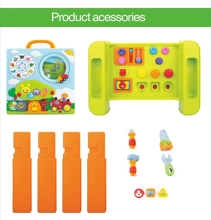 6 в 1 изменение функции Дети обучения активности стол с викторины, музыка, огни, формы, инструменты и IQ разведка игры игрушки подарок
