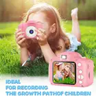 Детская цифровая камера, HD 1080P, IPS-экран 2,0 дюйма, 20 млн пикселей