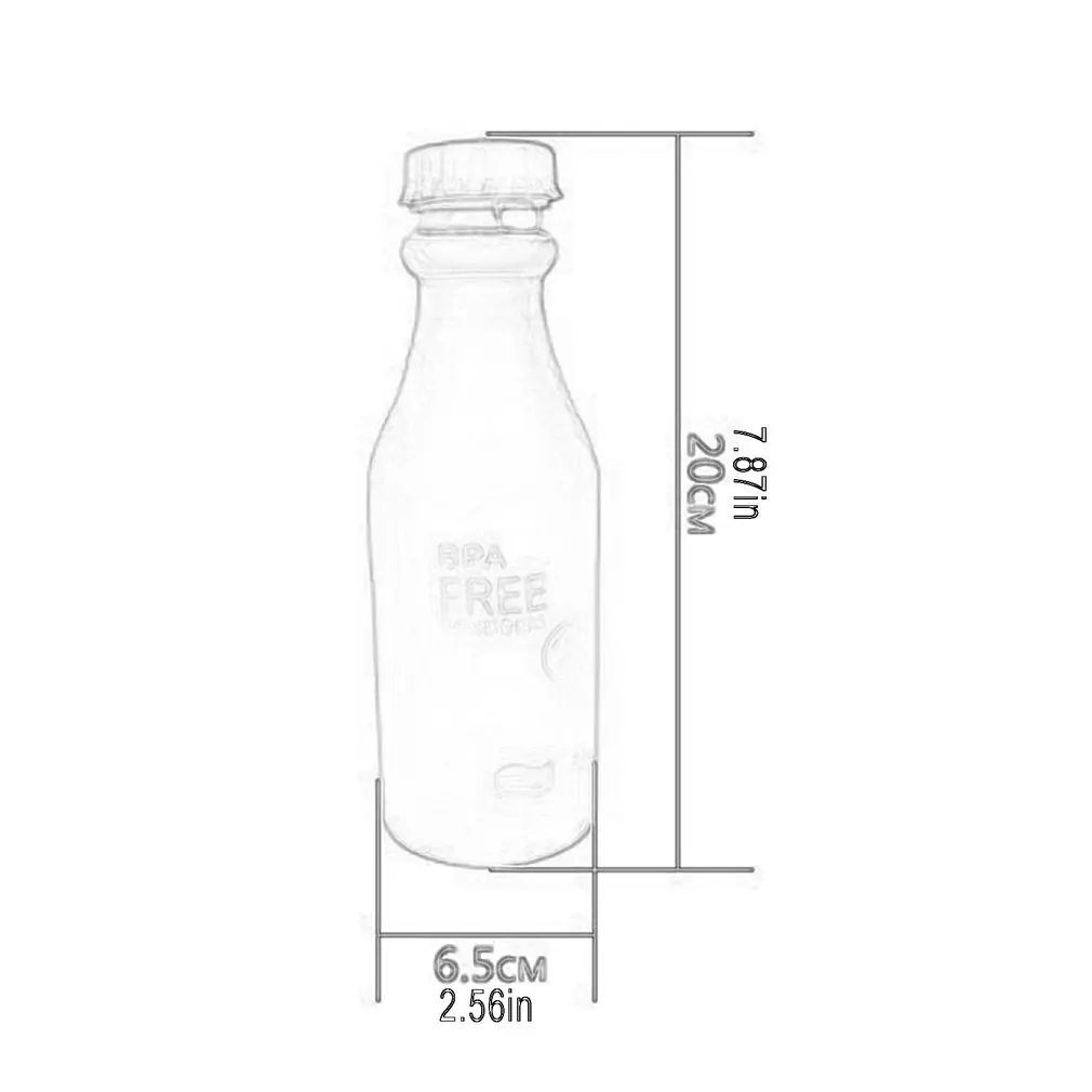 Настраиваемый прозрачный лимонный сок бутылка для воды спорта Велоспорт