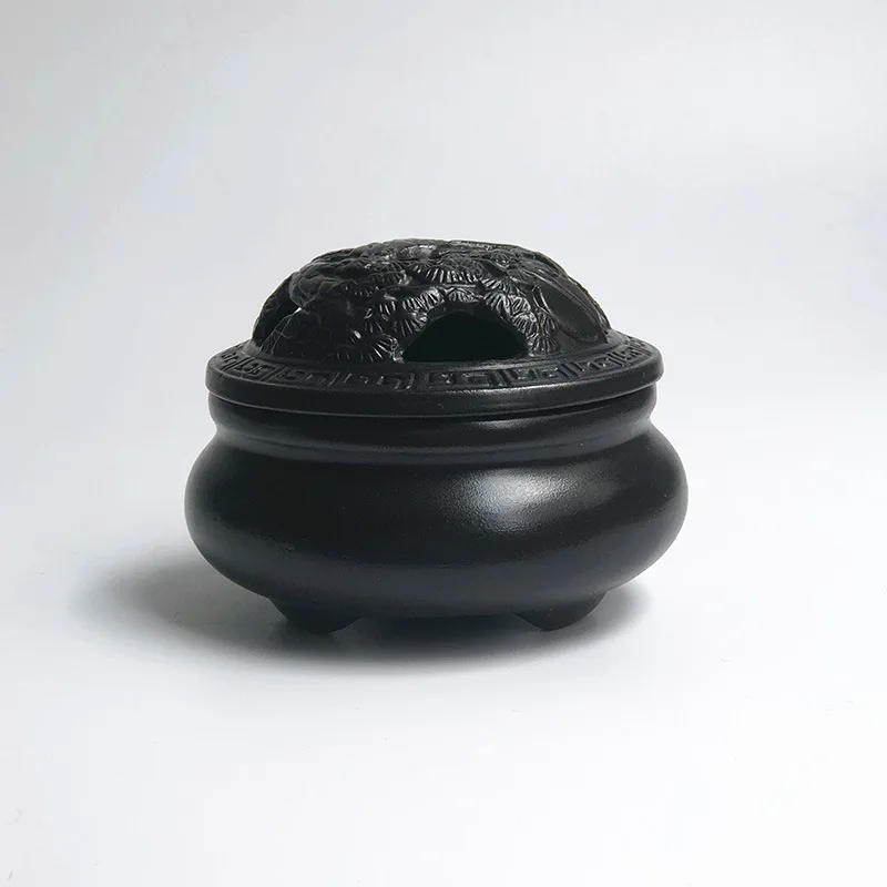 

Retro Ceramic Incense Burner Living Room Ceramic Incense Holder Creative Home Decor Buddha Incienso Quemador Home Decor BE50IN