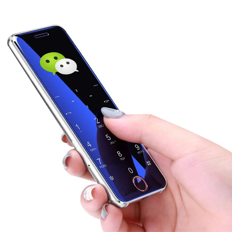 Мини карты телефон Ulcool V66 набиратель номера через bluetooth 1 67 дюймов ультра тонкий