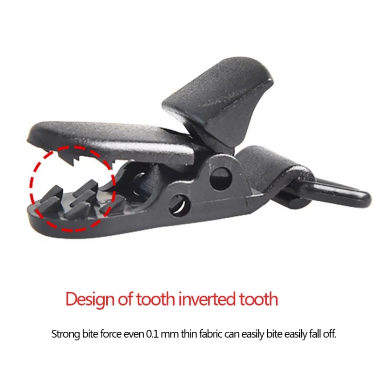 

20pcs Outdoor Tent Canopy Clip Awning Windproof Fixed Buckle Multifunctional Wind Rope Buckle Tent Clip Multi Tools