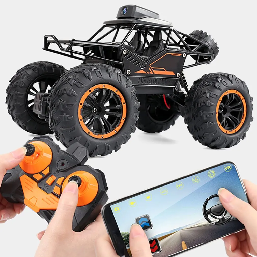 Camera Rc Car 2.4G Controller APP Remote Control WiFi Camera High-speed Drift Off-road Car 4WD Steering Buggy RC Rock Crawler