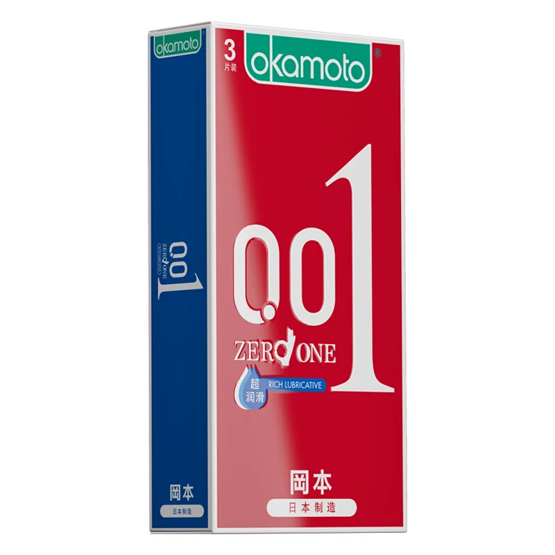 Okamoto Zero One rich смазочный полиуретановый презерватив интимные товары контрацепция