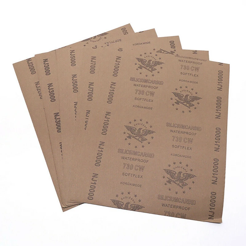 

Наждачная бумага формата а4 для влажной и сухой шлифовки, зернистость 60-230, 280x2000 мм