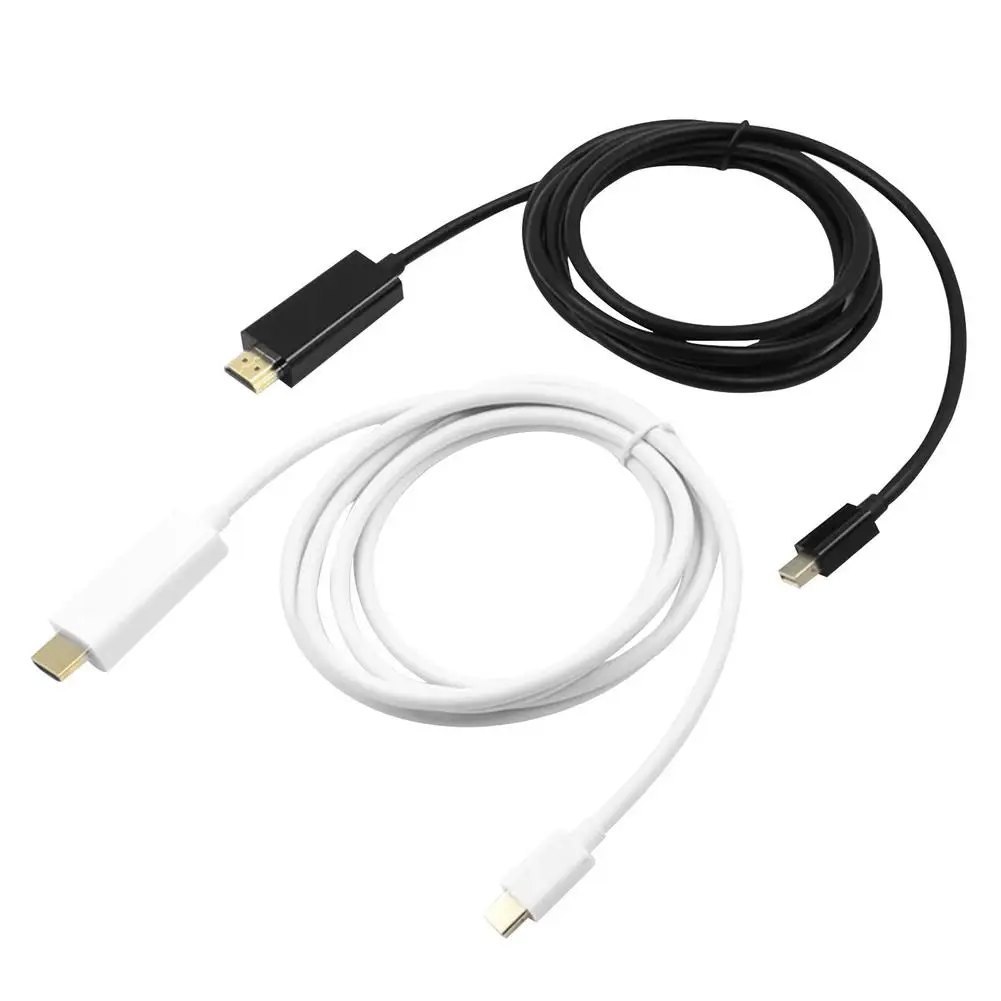 Мини-порт дисплея в HDMI-совместимый кабель 4k 1080P проектор для ТВ проектора DP 1 4