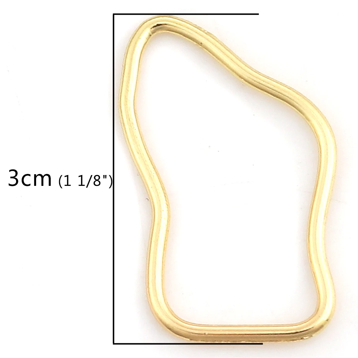 Doreen Box разъемы из цинкового сплава нерегулярные серебряные золотые/серебряные