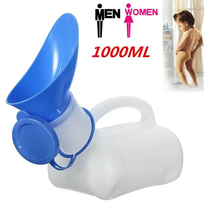 

1000ML Universal Female Male Portable Mobile Toilet Car Travel Journeys Camping Boats Urinal Outdoor Supllies Portable Gadgets