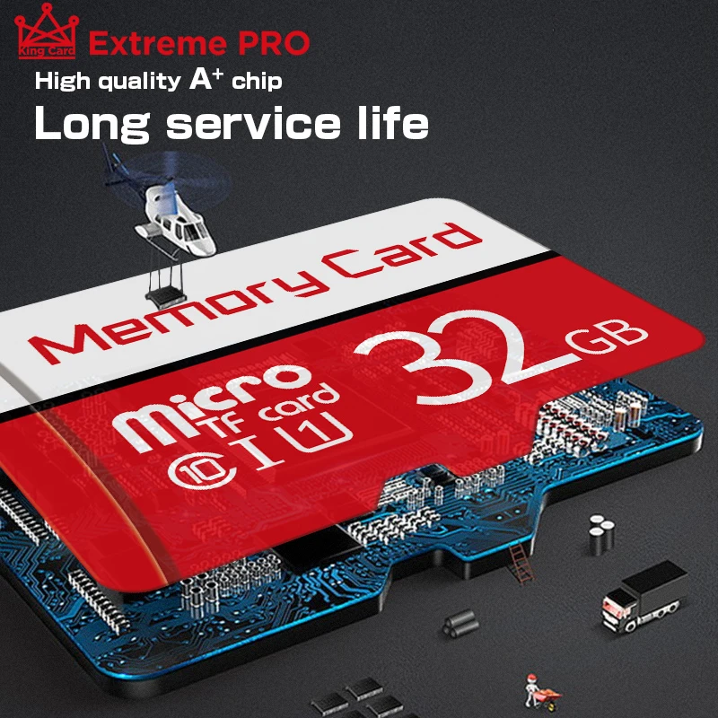 Высокоскоростная карта micro sd 16 ГБ 32 64 Гб microSDXC/SDHC класс 10 Флэш-карта памяти sdcard для