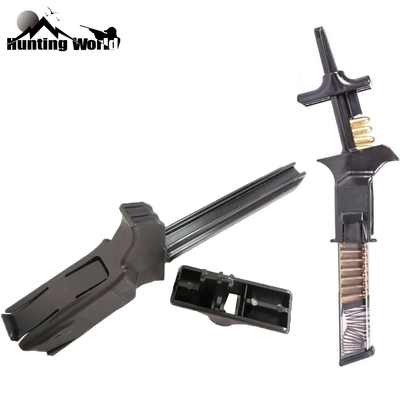 Тактический скоростной погрузчик журнал для 9 мм. 40 .357 .45 .22 22LR и почти Glock 1911 CZ 75 P320