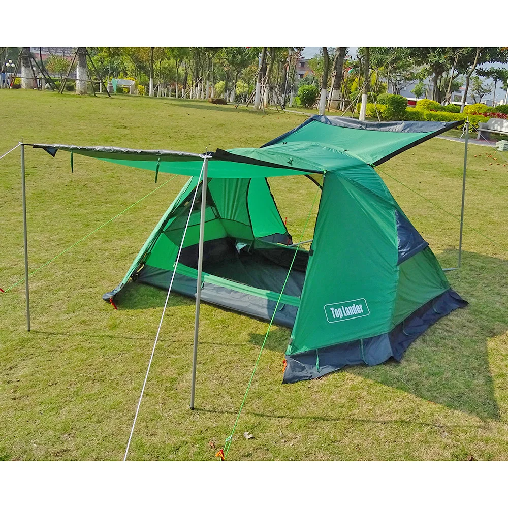 

Camping Tent Travel 2 Person Outdoor Hiking Ultralight Tent 20D Silicone Double Layers 4 Season Waterproof Backpacking Tents