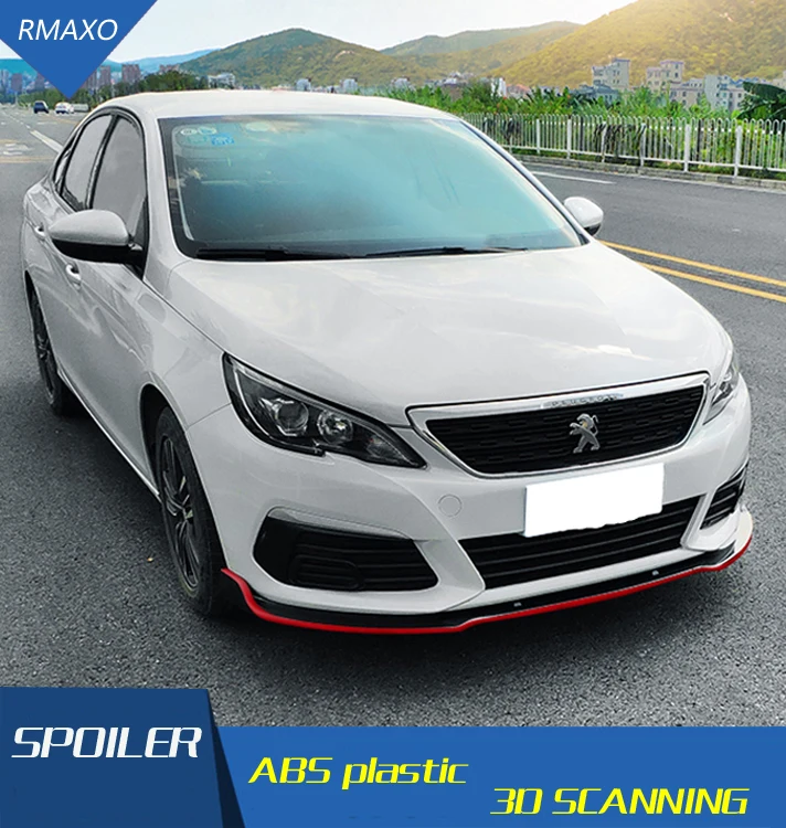 Для Peugeot 308 средства ухода за кожей комплект спойлер 2016 2018 для ABS задняя губа