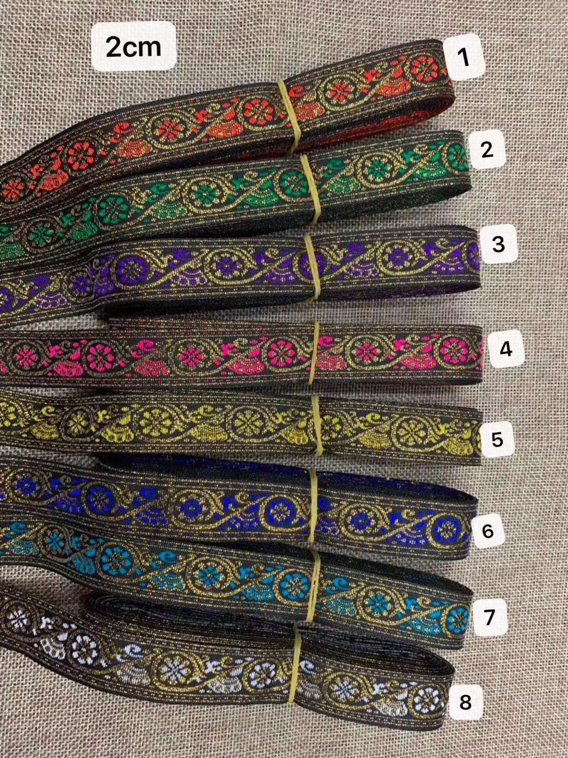 

2cm nation style jacquard ribbon,XERY191203K