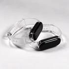Ремешок прозрачный для Mi Band 3 4 5 6, сменный Браслет Для Xiaomi Band 3 4 5 6, цветной водонепроницаемый браслет для наручных часов