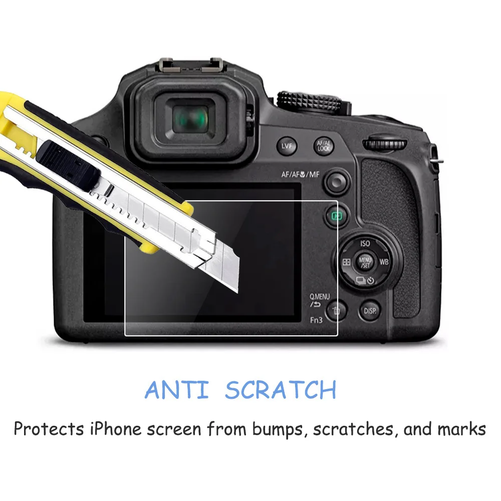 2 шт. закаленное стекло для Panasonic Lumix LX100 II G7 FZ300 FZ82 FZ80 FZ72 FZ70 ZS40 TZ60 ZS200 ZS220 TZ200 TZ220 защита