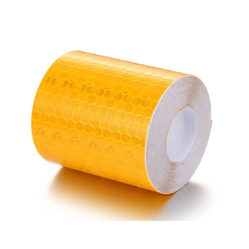 

1pc Reflective Safety Warning Strip Tape Car Door Bumper Reflector Stickers Decal