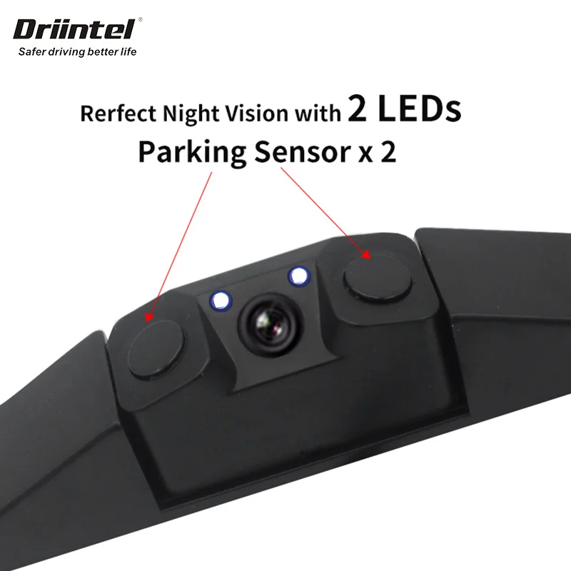 Рамка в рамке Driintel с 2 ультразвуковыми датчиками и 1 камерой система датчиков