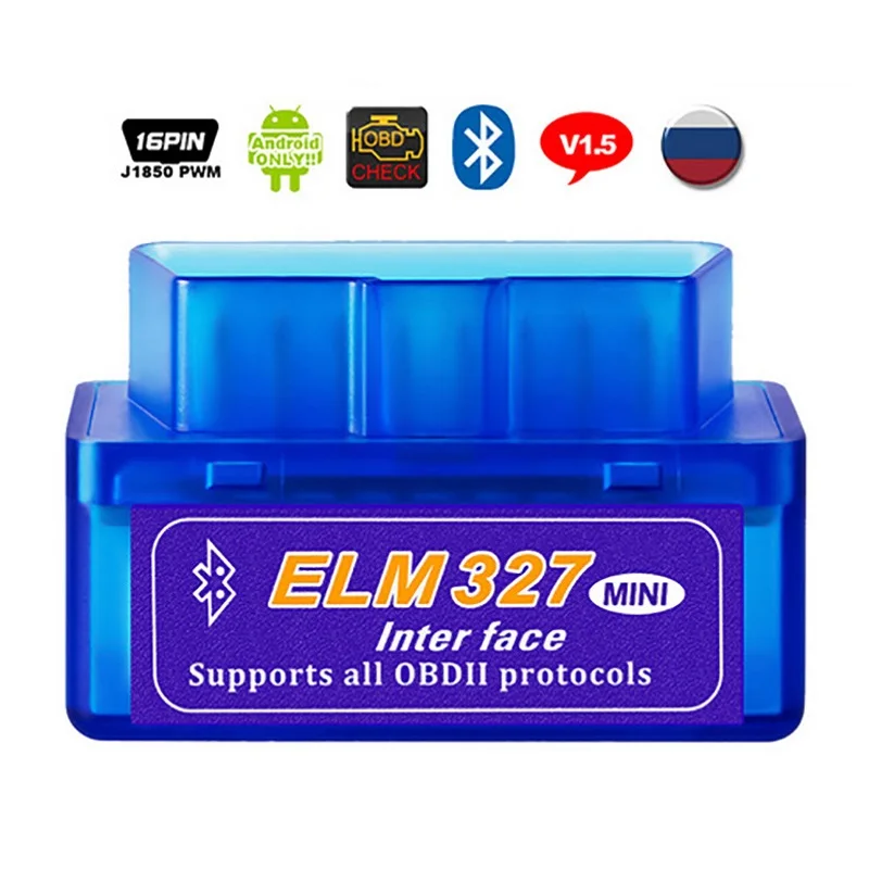 OBD2 для Mazda 6 3 RX8 Premacy V2.1 ELM327 сканер ELM 327 Bluetooth считыватель кодов адаптер