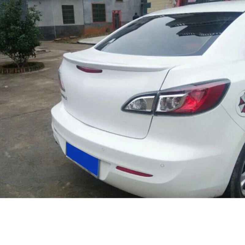 Для спойлера крыло Mazda3 2008-2013 задний губ автомобиля плавник второго поколения/м3