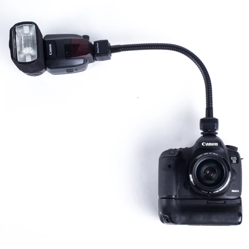 Easyhood E-TTL кабель для камеры с безопасным замком для Canon DSLR вспышка Гибкий Кронштейн для всех моделей Canon