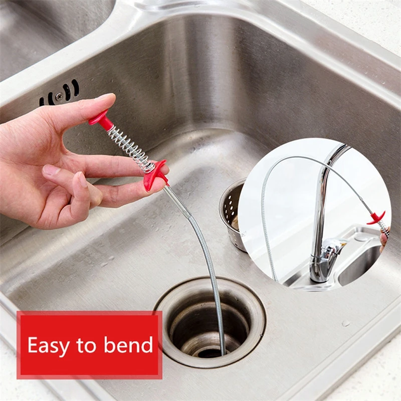 60 см Гибкий канализационный трубопровод для кухни дома туалета очистки узкий