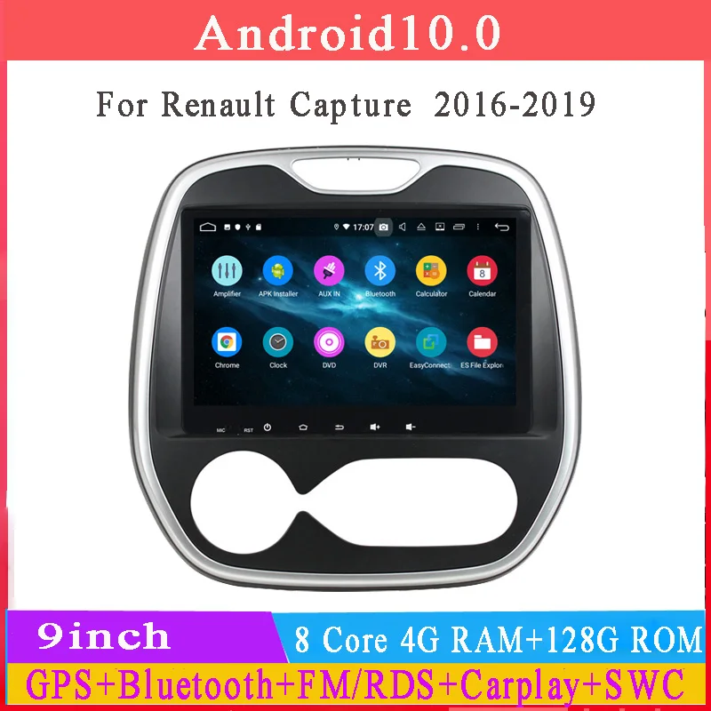 

Автомобильный dvd-плеер android12 для Renault Capture AT MT 2016 2017, gps-навигация, автомагнитола, стерео, DSP, Carplay, Wi-Fi, BT