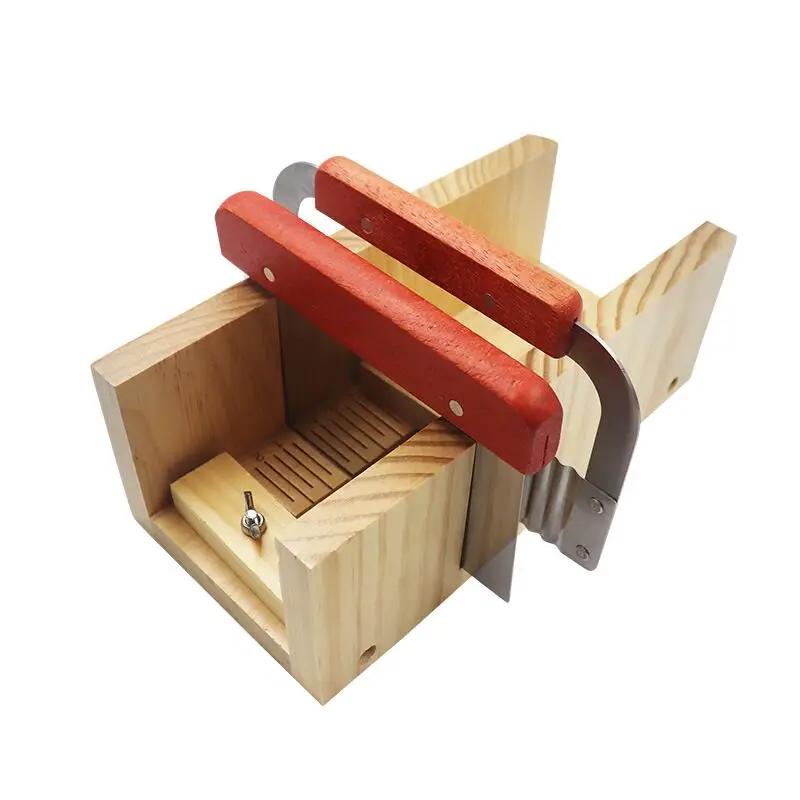 Adjustable Soap Slicer Cutting Tool Acrylic Non-Stick Cutter with Wire Loaf Mold DIY Making Supplies Slice | Дом и сад