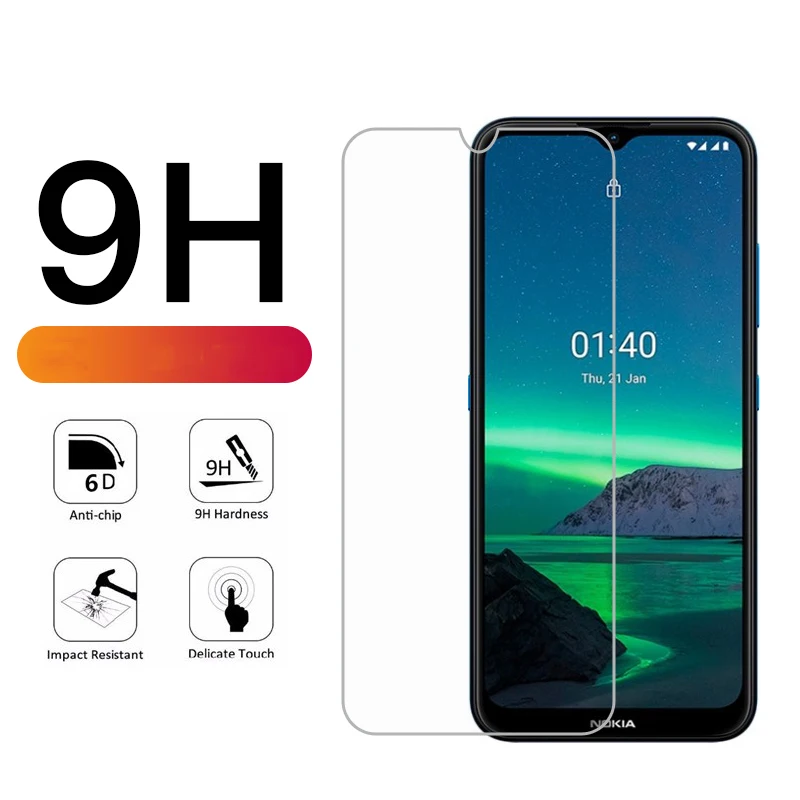 Защитная пленка из закаленного стекла для Nokia 1 4 Экран плёнка 9H взрывоустойчивое