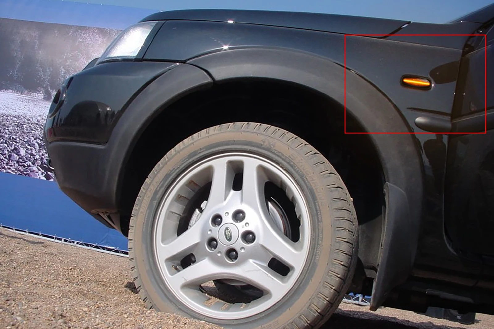 ANGRONG 2x Светодиодный светильник-повторитель для Land Rover Defender 90 110 Freelander 75 |