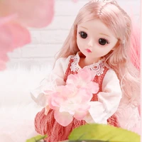 new bjd doll 16 30cm 23 joints fashion plastic dolls shoes clothes outfit makeup dress up baby doll toys for girls diy gift