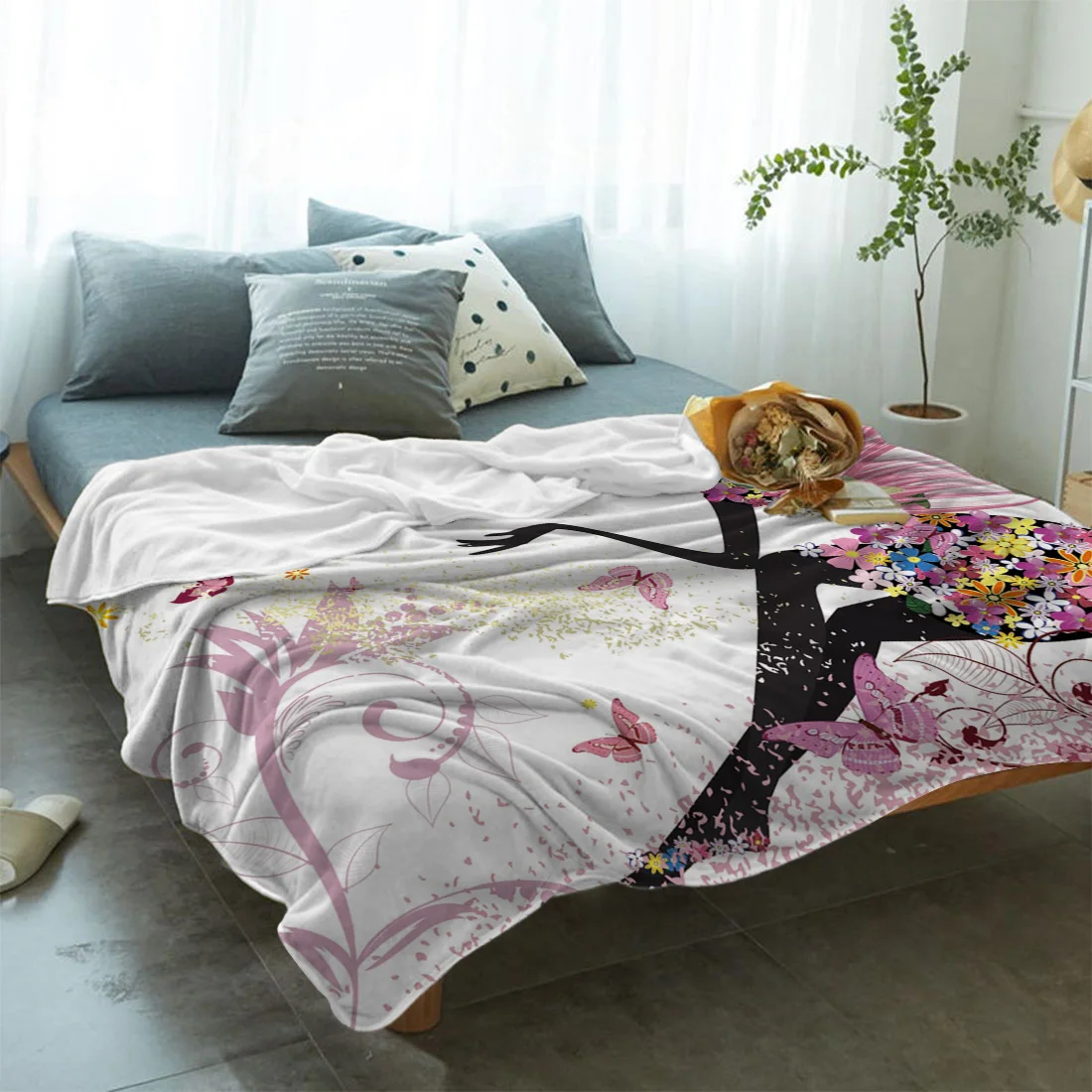 Африканское покрывало для девушек и женщин кровати одеяло путешествий пледы