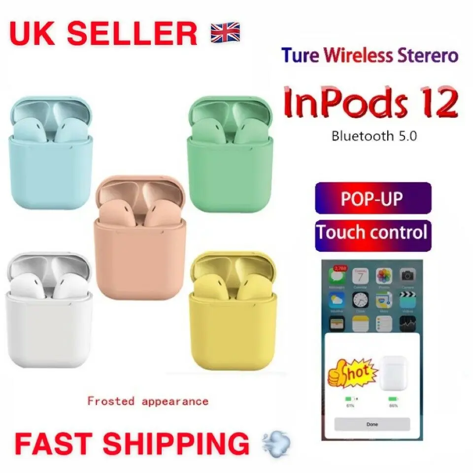 

Wireless Bluetooth Earphones Headphones Earbuds For All Bluetooth Devices
