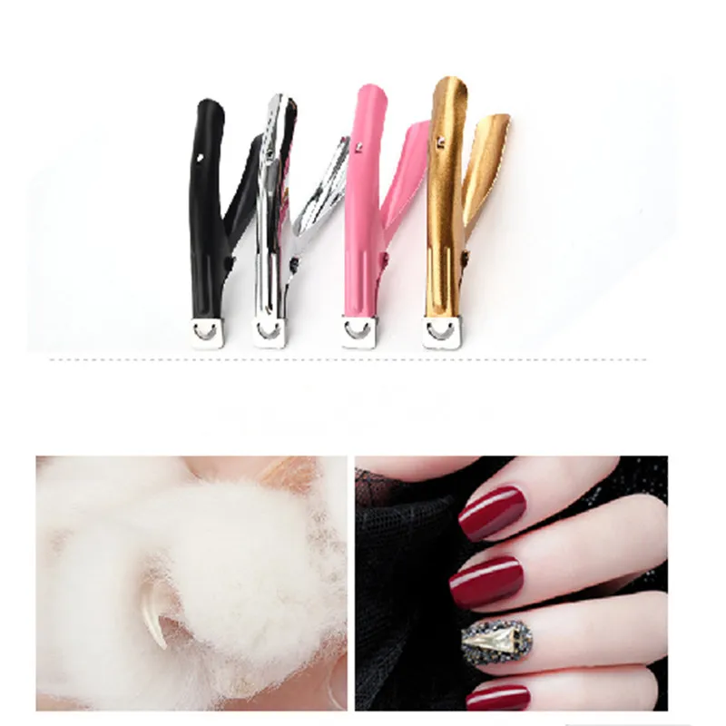 Art Edge Cutter Gel UV Acrylic Fake Rose Nail Clipper Trimmer Tip Pedicure Artificial Manicure Tool Scissor |