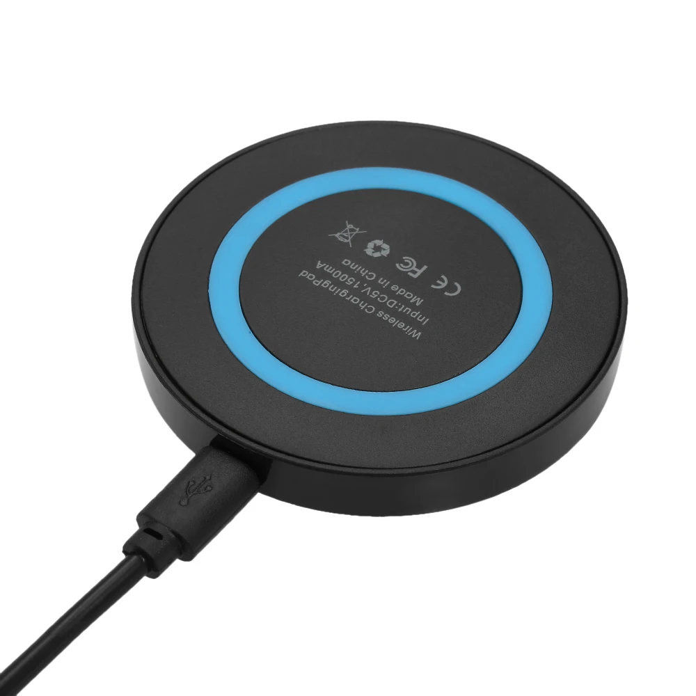 Беспроводное зарядное устройство Mini Qi беспроводная зарядная площадка