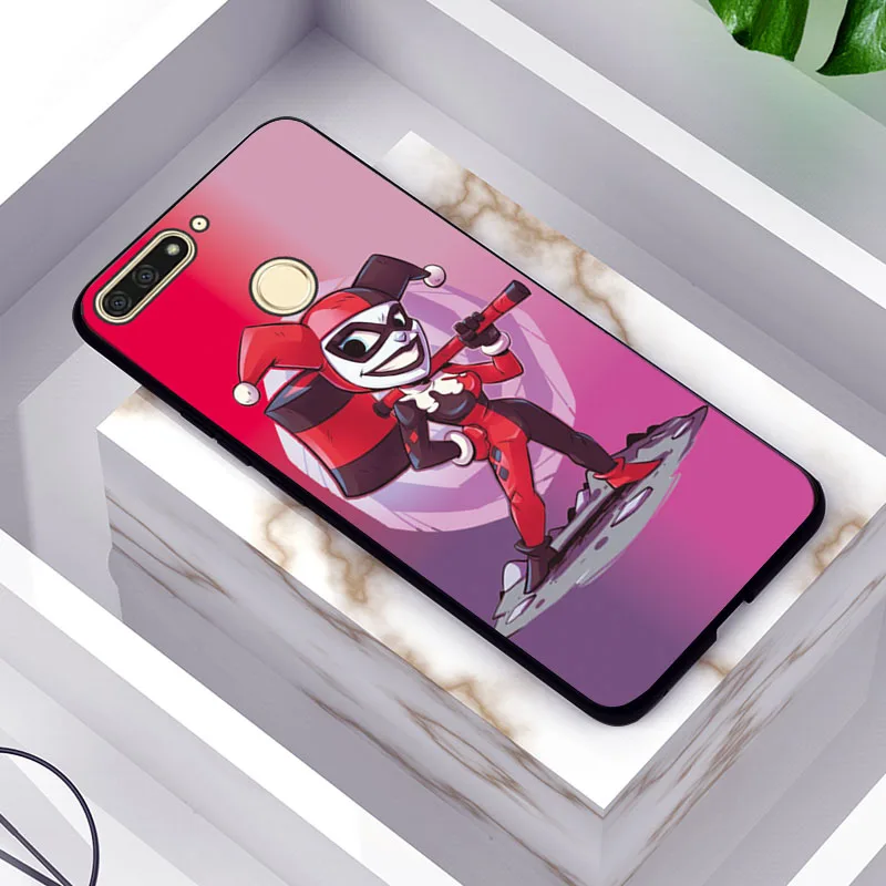 TPUBLK589 Для huawei Honor 7A Pro Чехол Honor 7C 7X7 S с мультяшным Веном Железный человек черный ТПУ чехол для huawei Honor 8S 8C 8X чехол Honor 8 9 Lite - Цвет: TPUBLK589