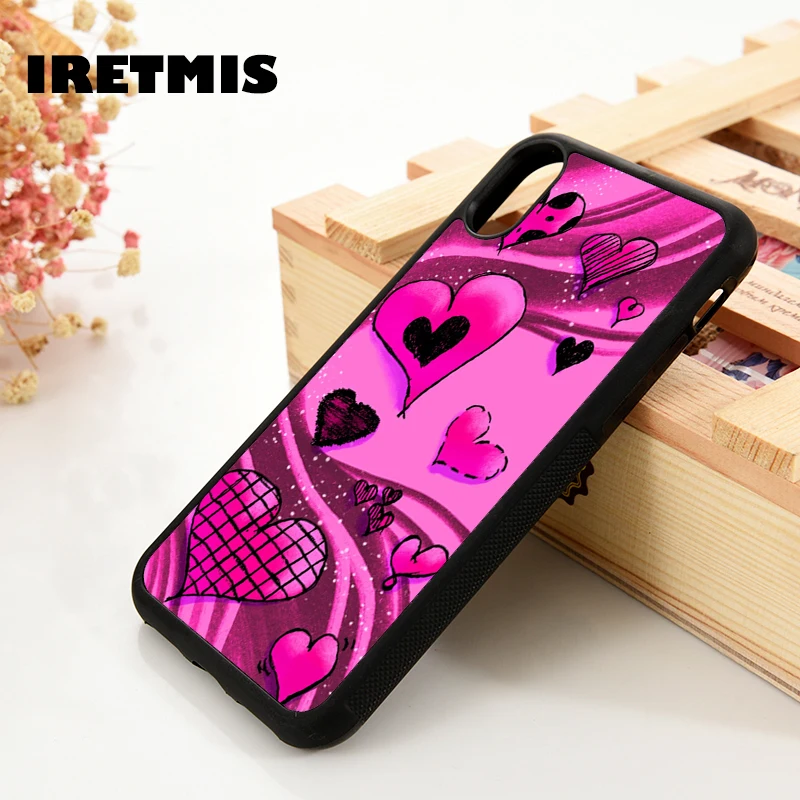 Iretmis 5 5S SE 6 6S TPU силиконовый чехол для мобильного телефона iPhone 7 8 Plus X Xs 11 12 MINI Pro Max XR