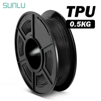sunlu 1 75mm tpu 3d printing filament plastice flexible tpu 3d filament for 3d printer dimension accuracy 0 02mm